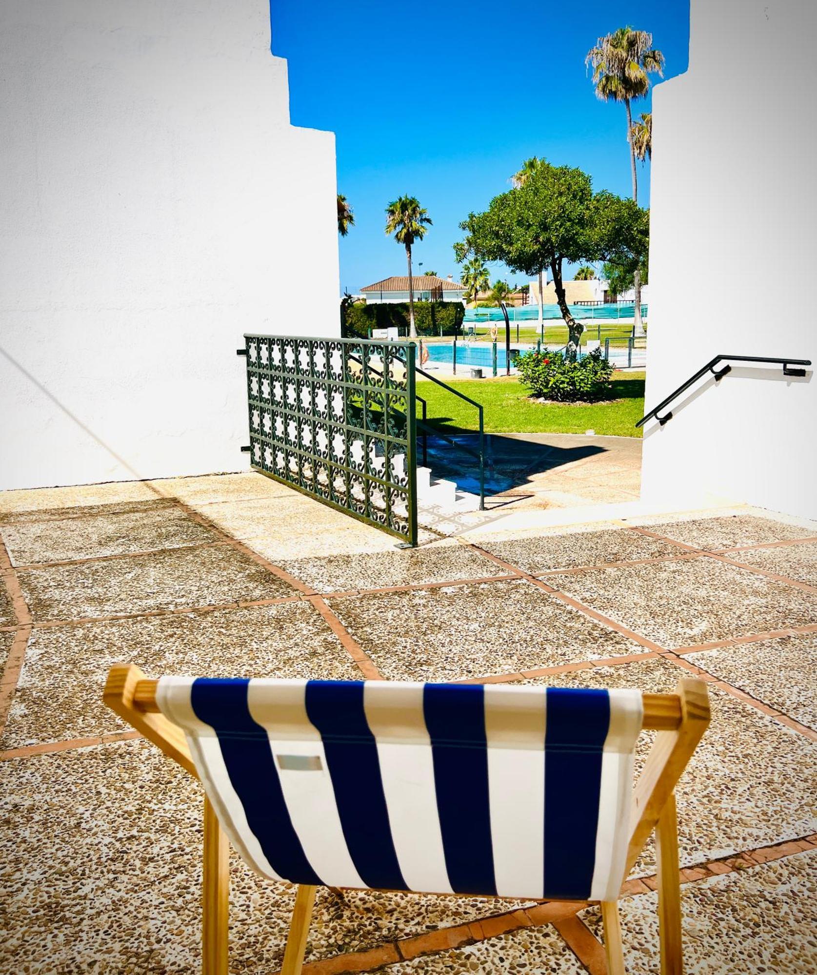 Villa Horacia - Playa De La Jara Con Piscina ซันลูการ์เดบาร์ราเมดา ภายนอก รูปภาพ